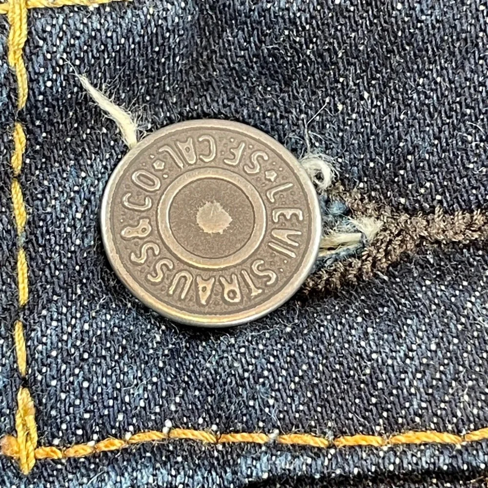 Levis 511 Slim‎ Fit Jeans Mens 30x30 Dark Wash Blue Denim Pants